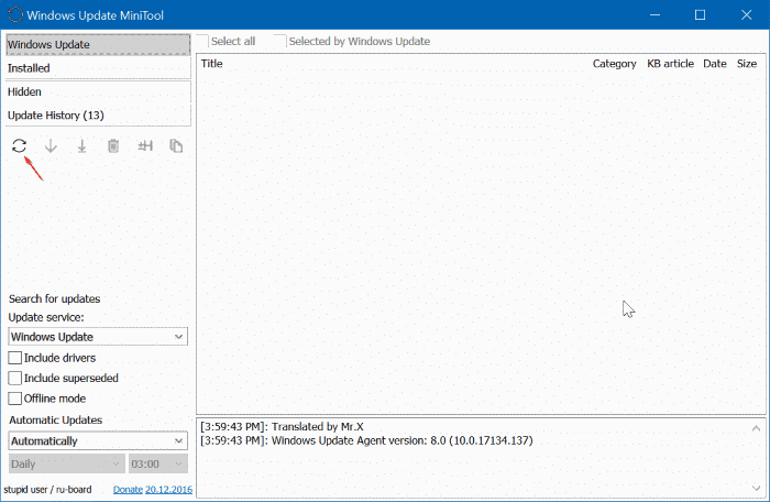 check Windows Update size in Windows 10 pic01