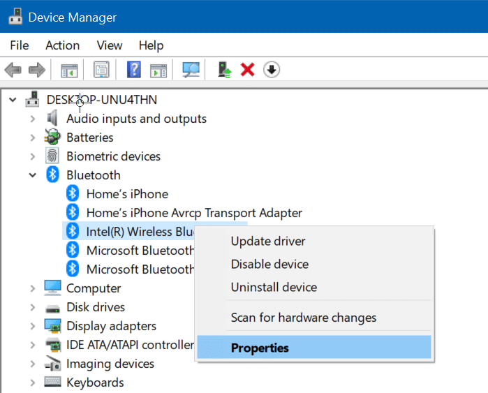 check bluetooth version in Windows 10 pic2