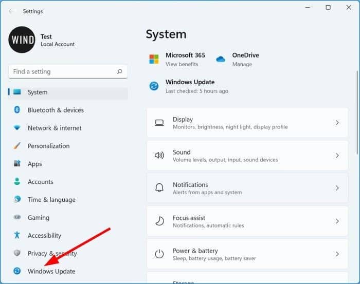 check for Windows Update in Windows 11 pic01
