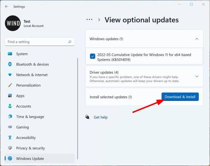 check for Windows Update in Windows 11 pic6