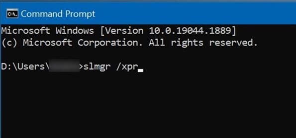 check if Windows 10 is activated pic2