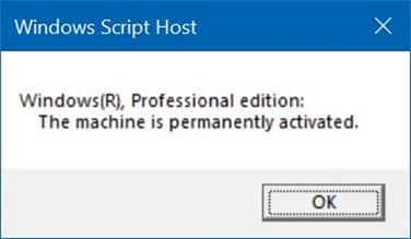 check if Windows 10 is activated pic3