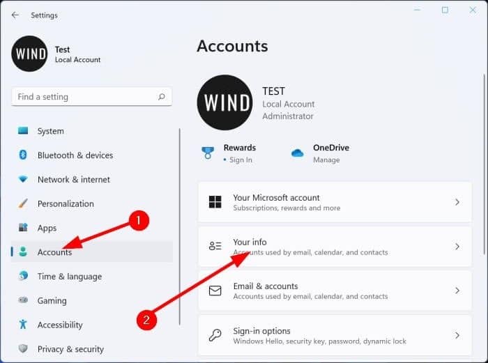 check if you have administrator rights in Windows 11 pic2