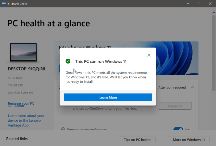 check if your PC can run Windows 11 pic2