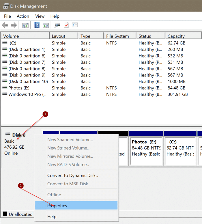 check if your PC has NVMe SSD or SATA SSD In Windows 10 pic2