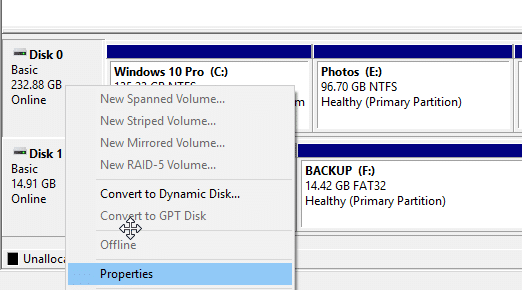 check if your Windows 10 PC has SSD pic2
