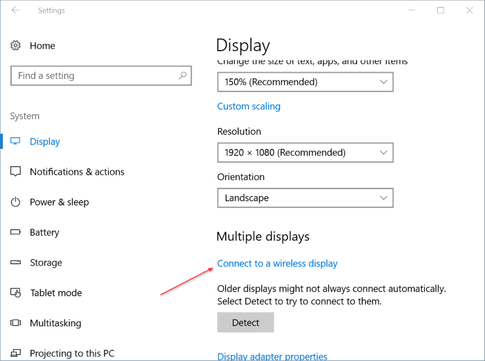 check if your Windows 10 PC supports miracast pic6