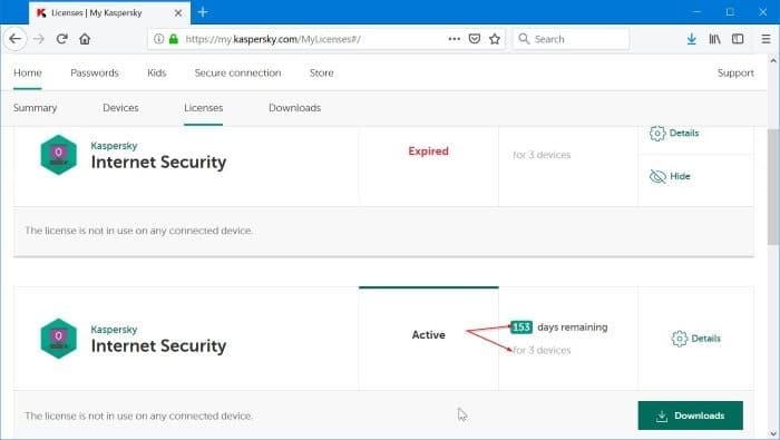 check kaspersky activation code validity pic3