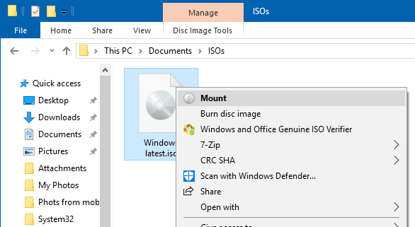 check windows 10 iso build number and edition pic01