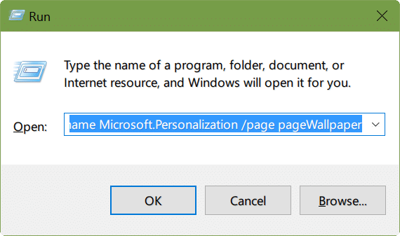 choose individual wallpapers in a theme in Windows 10 pic1