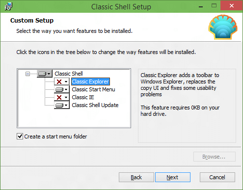 classic shell
