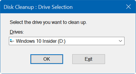 clear and reset thumbnail cache in Windows 10 step2