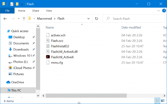 completely uninstall Adobe Flash Player from Windows 10 pic6