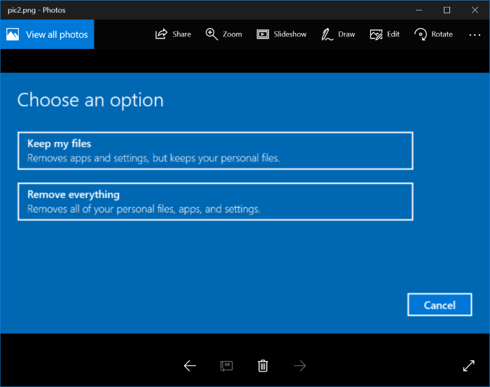 convert jpeg and png pictures to pdf in windows 10 pic1
