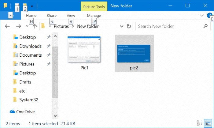 convert jpeg and png pictures to pdf in windows 10