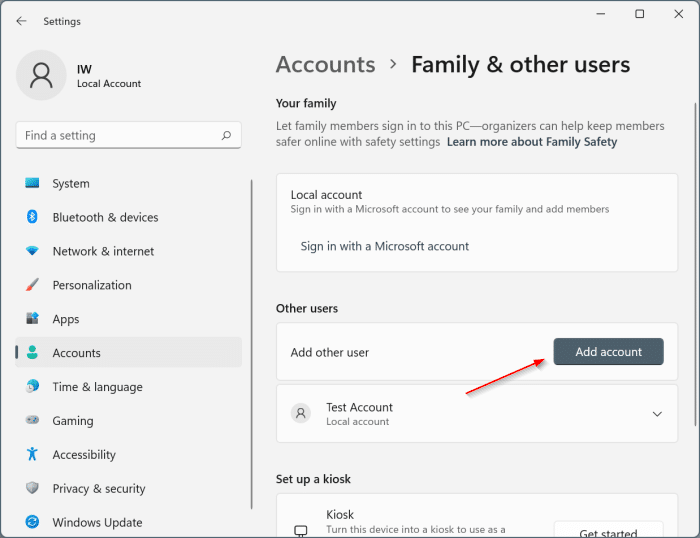 create a local user account in Windows 11 pic2