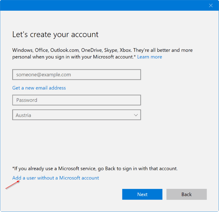 create a new administrator account in Windows 10 pic3