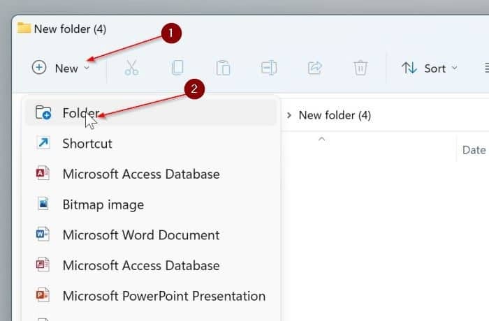 create a new folder in Windows 11 pic3