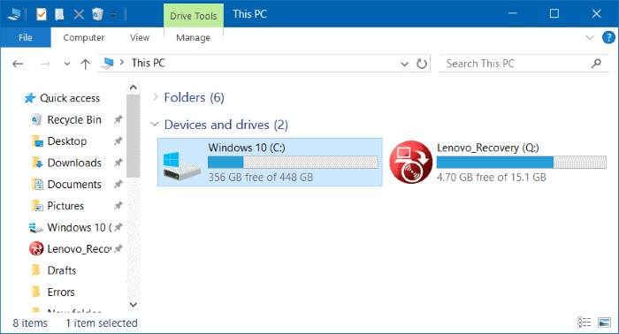 create desktop shortcut to program in Windows 10 step6