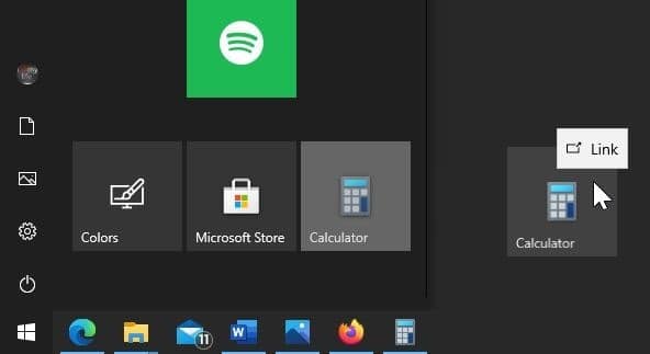 create keyboard shortcut to open calculator in Windows 10 pic2
