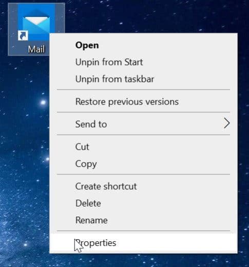 create keyboard shortcut to start apps in Windows 10 pic3