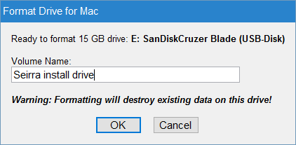 create macos sierra bootable usb from Windows step4.2