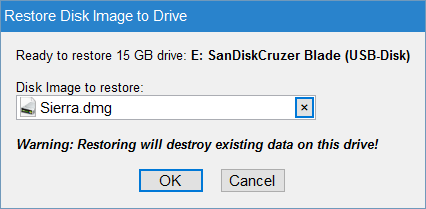 create macos sierra bootable usb from Windows step6.4
