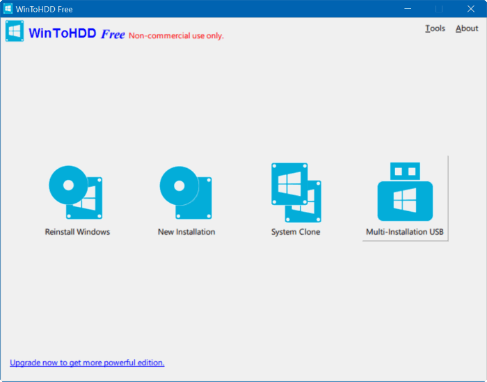 create multi install Windows usb step1