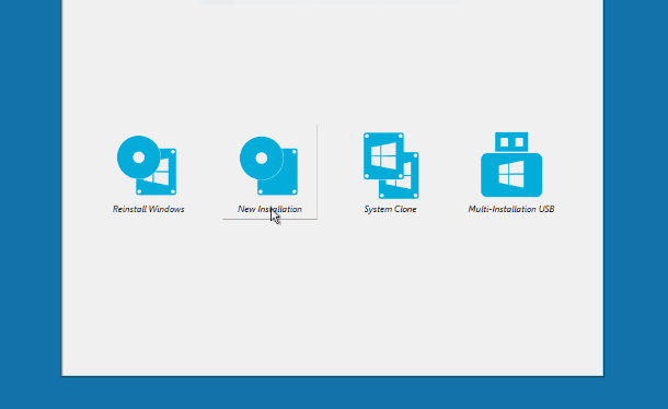 create multi install Windows usb step9
