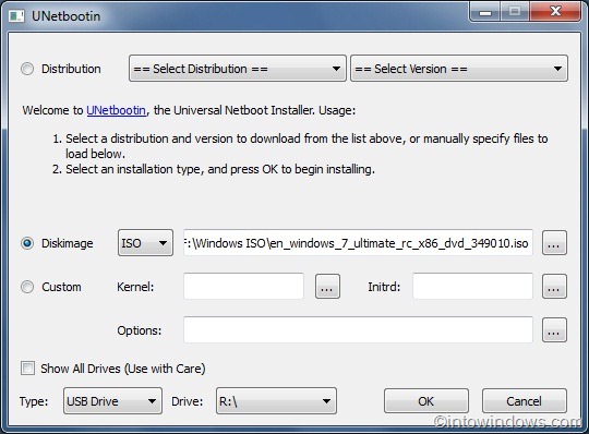 4 free tools to create bootable Windows 7 usb flash drive pic1