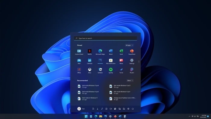 dark mode Windows 11 pic01