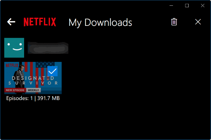 delete downloaded contents from Netflix pic1