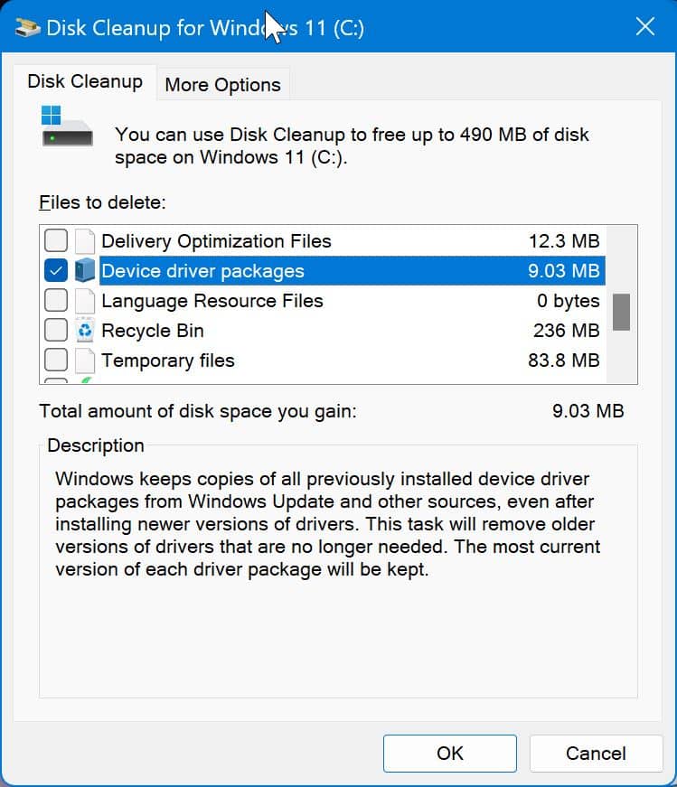 delete old drivers in Windows 11 pic3