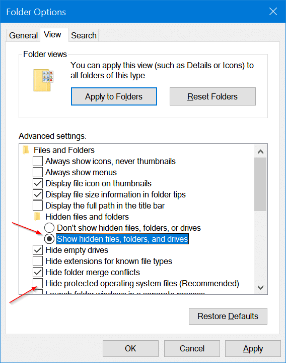 delete old user account pictures in Windows 10 pic5