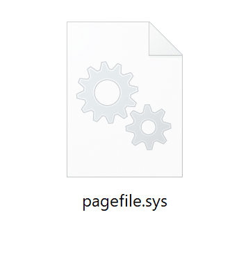 delete pagefile.sys in Windows 10 pic01