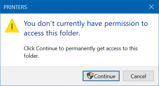 delete print queue in Windows 10