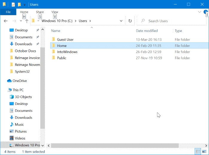 desktop, documents, downloads missing from Quick Access pic5