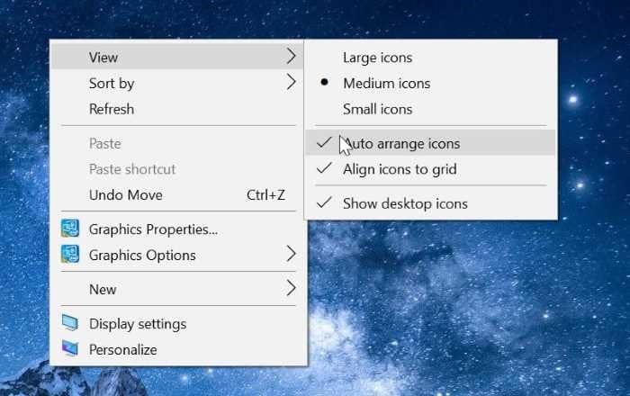 desktop icons missing in Windows 10 pic2