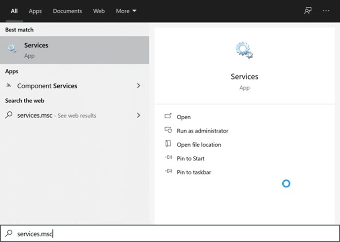 disable Google Chrome automatic updates in Windows 10 pic1