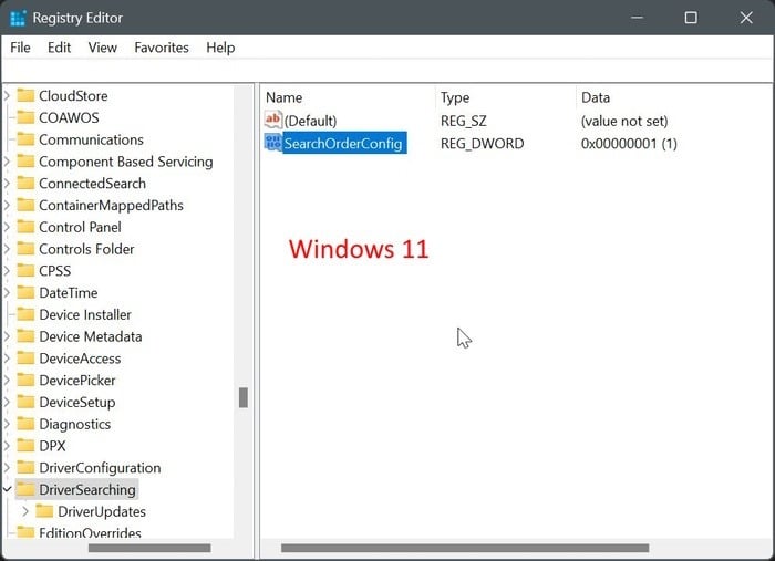 disable auto driver updates in Windows 11 pic04
