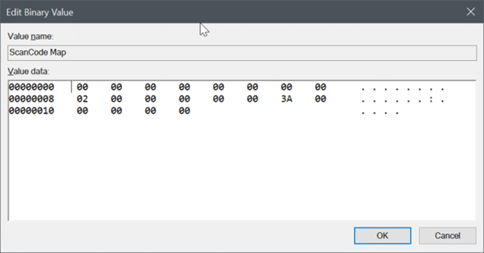 disable capslock key in Windows 10 pic2