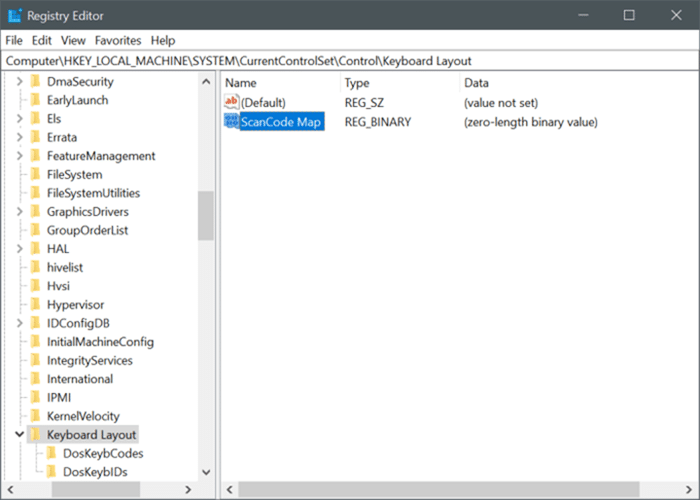 disable capslock key in Windows 10 pic4