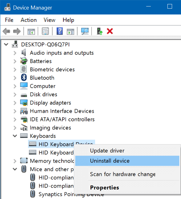 disable keyboard in Windows pic2