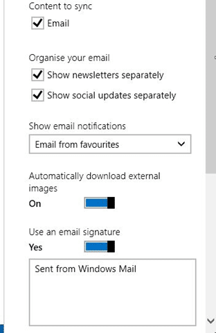 disable sent from Windows mail picture4