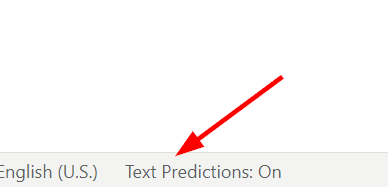 disable text prediction in Office Word pic4