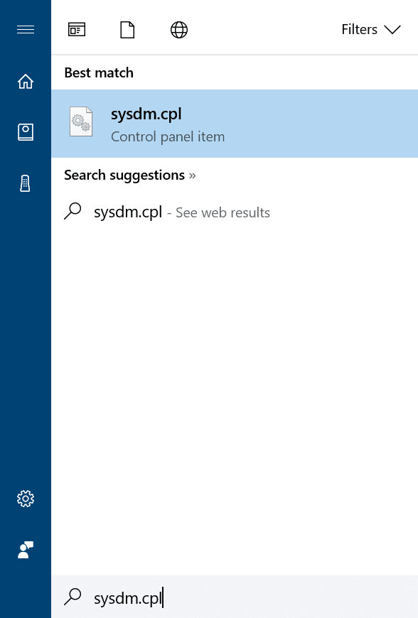 disable visual effects in Windows 10 pic1