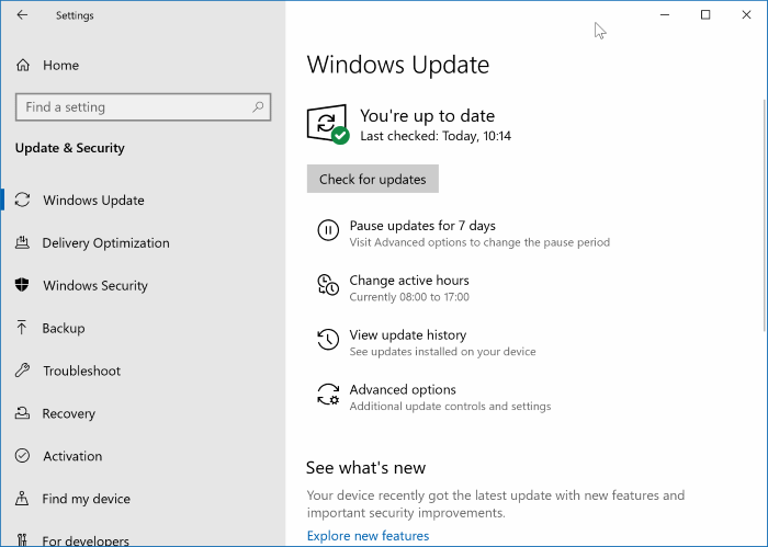 disable windows update in Windows 10 pic01