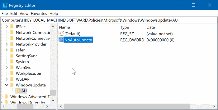 disable windows update in Windows 10 pic7