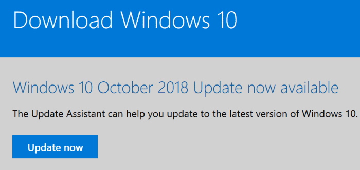 Windows 10 October 2018 Update