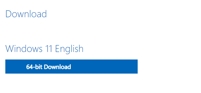 download Windows 11 ISO without media creation tool pic3